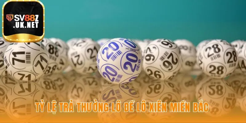 Bảng tỷ lệ trả thưởng phản ánh giá trị mỗi điểm cược